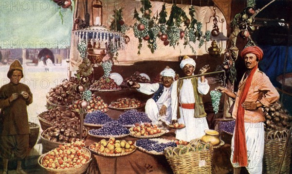 Afghan produce, c1924. Artist: Mullick