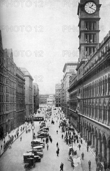 General Post Office, Martin Place, Sydney, New South Wales, Australia, c1924. Artist: Unknown