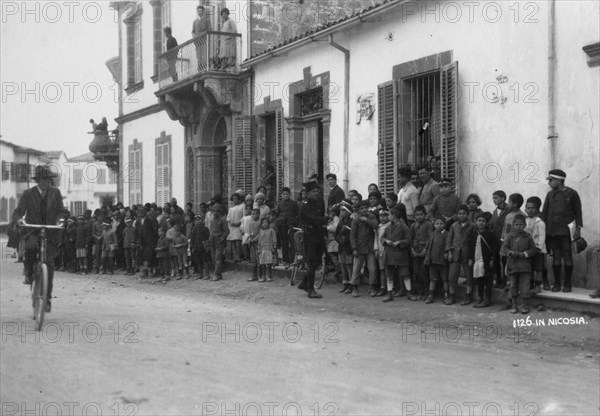 Street scene, Nicosia, Cyprus, c1920s-c1930s(?). Artist: Unknown