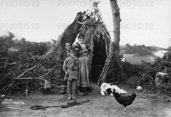 Peasants, Greece, c1920s-c1930s(?). Artist: Unknown