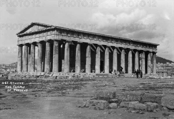 The Theseion, the agora, Athens, Greece, c1920s-c1930s(?). Artist: Unknown