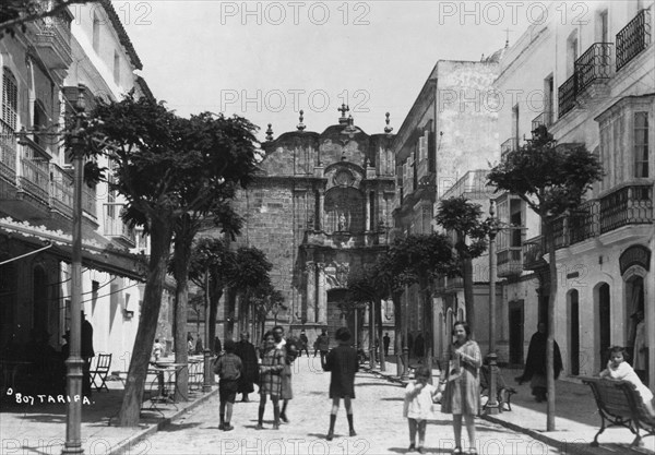 San Mateo Church, Tarifa, Andalusia, Spain, c1920s-c1930s. Artist: Unknown