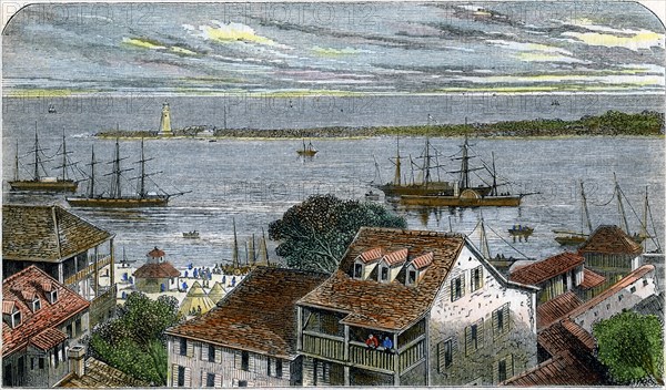 Nassau, Bahamas, c1880. Artist: Unknown