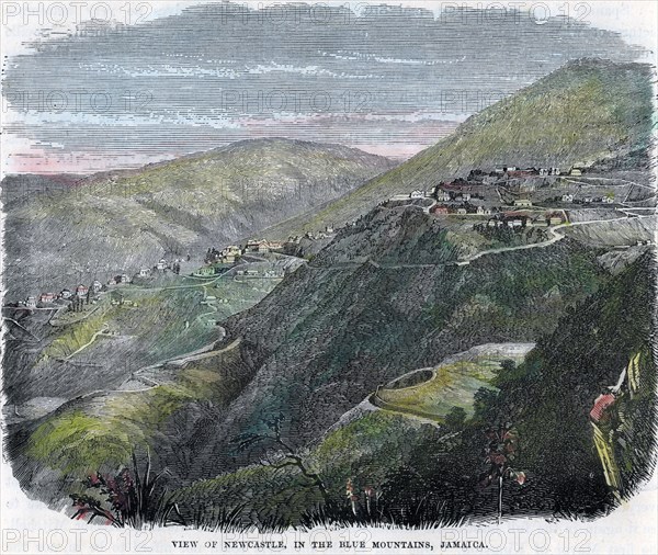 'View of Newcastle, in the Blue Mountains, Jamaica', c1880. Artist: Unknown