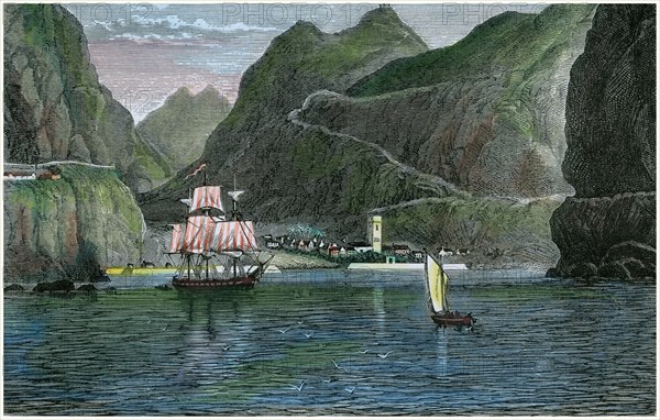 St Helena, c1875. Artist: Unknown