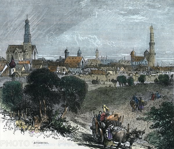 Augsburg, Germany, c1880. Artist: Unknown