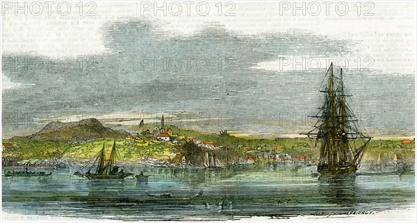 Auckland, New Zealand, c1880. Artist: Unknown