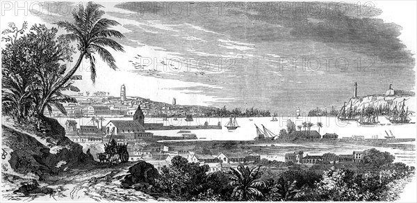 Havana, Cuba, c1865. Artist: Unknown