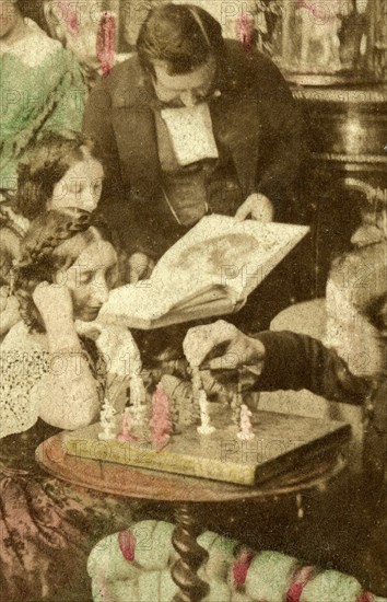'Evenings at Home', 19th century. Artist: Unknown