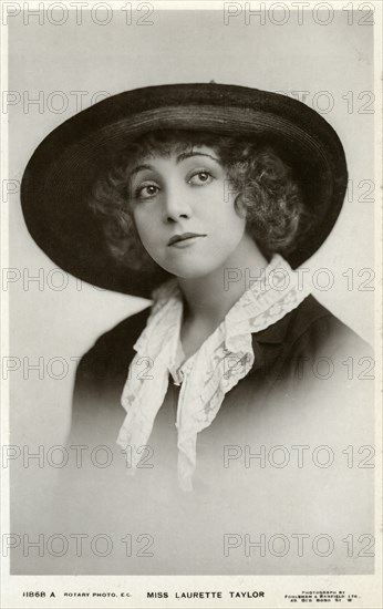 Laurette Taylor, American actress, c1905-c1919(?).Artist: Foulsham and Banfield