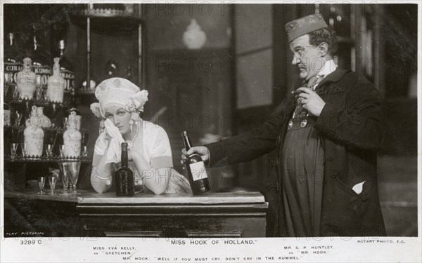 Eva Kelly and GP Huntley, British actors, c1907.Artist: Rotary Photo