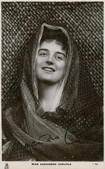 Alexandra Carlisle, British actress, c1900s-c1910s. Creator: Raphael Tuck & Sons.