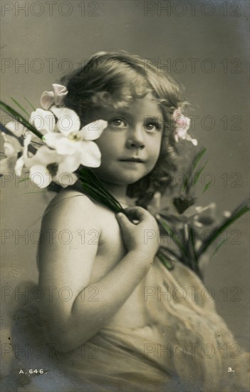 Girl, c1911.Artist: Rotary Photo