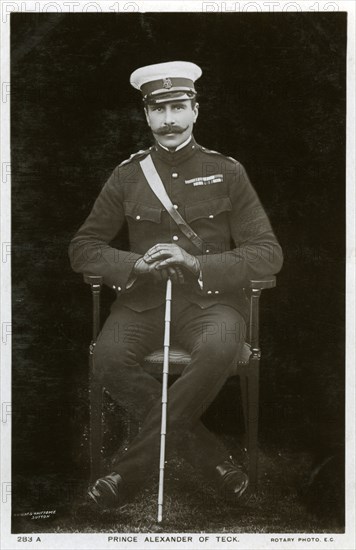 Prince Alexander of Teck, c1900s(?).Artist: Rotary Photo