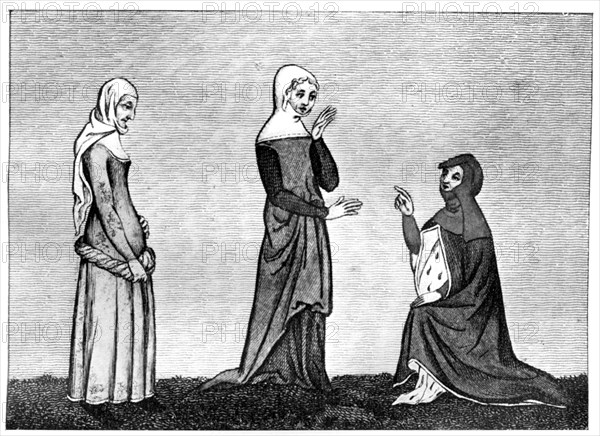 Matrons, 14th century, (1910). Artist: Unknown