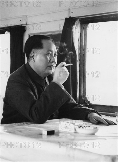 Mao Zedong, Chinese Communist revolutionary and leader, c1950s(?). Artist: Unknown