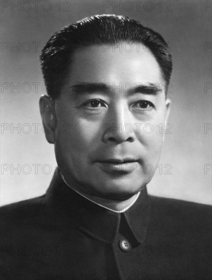 Zhou Enlai, first Premier of the People's Republic of China, c1950s(?). Artist: Unknown