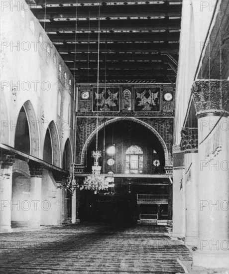 Al-Aqsa Mosque, Jerusalem, c1927-c1931. Artist: Cavanders Ltd