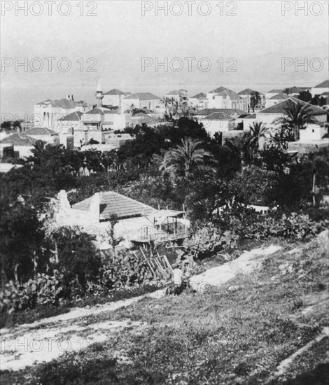 Beirut from the American College, Lebanon, c1927-c1931.  Artist: Cavanders Ltd