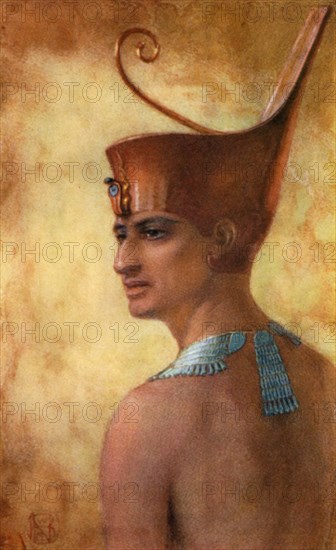 Pepi I, Ancient Egyptian pharaoh of the 6th dynasty, 24th-23rd century BC (1926).  Artist: Winifred Mabel Brunton