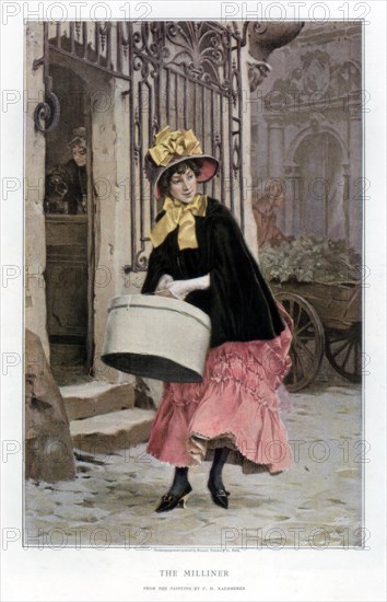 'The Milliner', 1890. Artist: Unknown