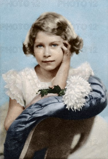 Princess Elizabeth aged nine, 1935, (1937). Artist: Unknown Artist: Marcus Adams