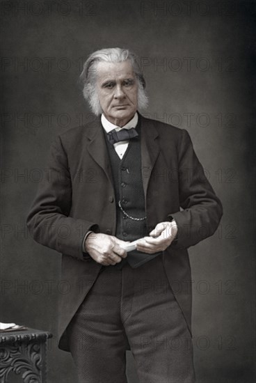 Thomas Henry Huxley (1825-1895), English biologist, 1890.  Artist: W&D Downey