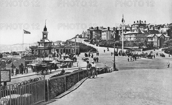 Pier Approach, looking west, Bournemouth, Dorset, c1910s(?). Artist: Unknown