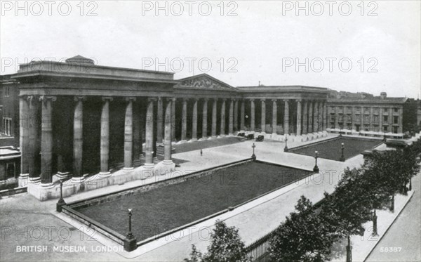 The British Museum, Great Russell Street, London, 20th century. Artist: Unknown