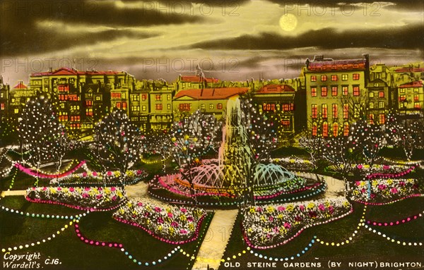 The Old Steine Gardens, Brighton, Sussex, c1940. Artist: Unknown