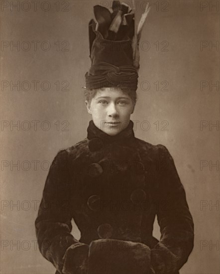 Marie Tempest, British actress and singer, 1888.  Artist: Ernest Barraud