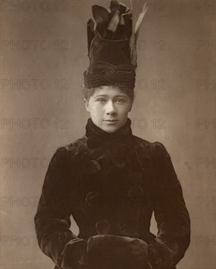 Marie Tempest, British actress and singer, 1888. Artist: Ernest Barraud