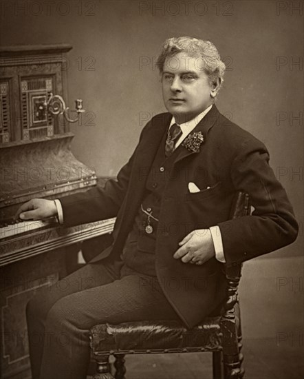 Arthur Cecil, British actor, comedian, playwright and theatre manager 1887. Artist: Ernest Barraud