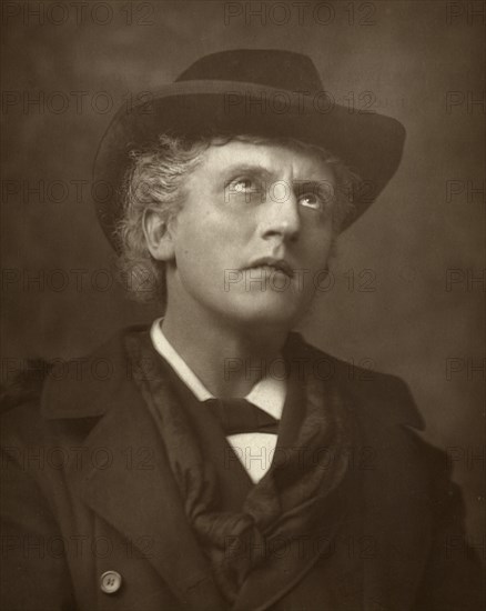 Wilson Barrett, British actor, theatre manager and playwright, 1883. Artist: St James's Photographic Co