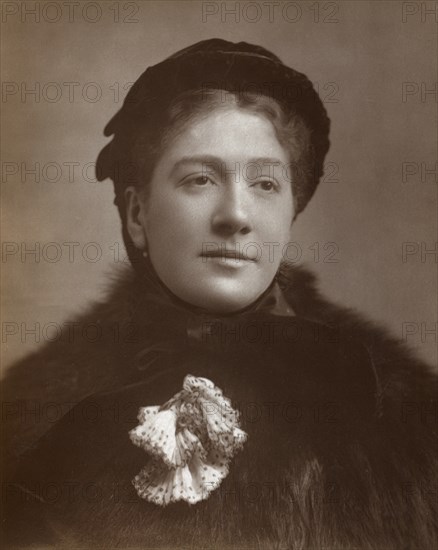Madge Kendal, British actress and theatre manager, 1883. Artist: St James's Photographic Co
