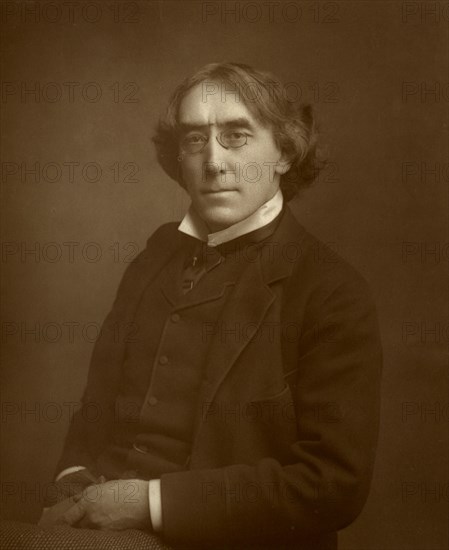 Henry Irving, British actor, 1884. Artist: Unknown
