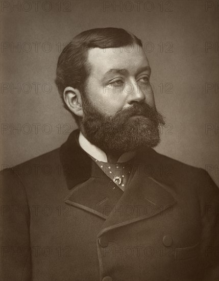 George Robert Sims, British journalist, poet, dramatist and novelist, 1884. Artist: St James's Photographic Co