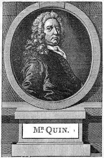 James Quin, 18th century English actor, 1886. Artist: Unknown