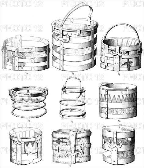 Situla or buckets, 1893.  Artist: A Housselin