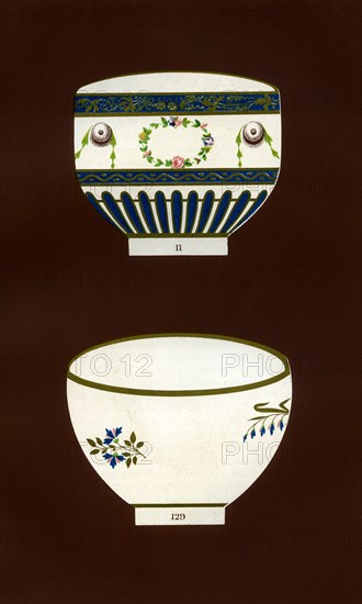 Derby patterns, 1876. Artist: Hall & England