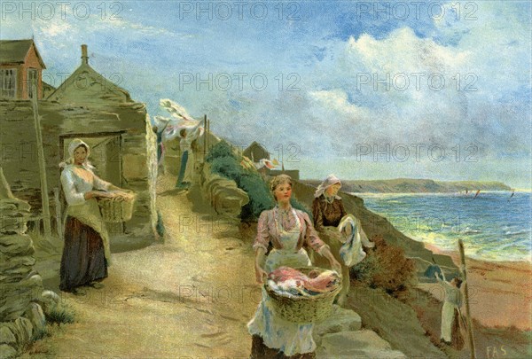 'Washing Day', 1905. Artist: Alf Cooke