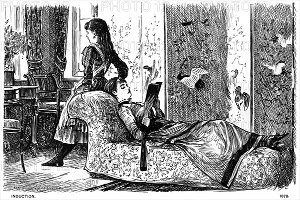 'Induction', 1878 (1891).  Artist: George du Maurier