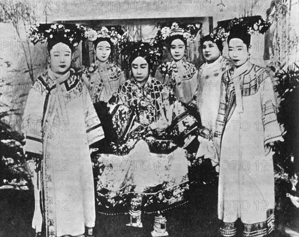 The Dowager Empress of China, 1904. Artist: Unknown