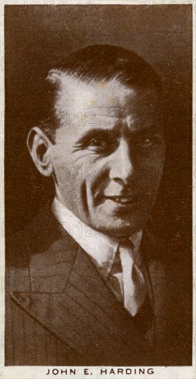 John E Harding, British boxing manager and match-maker, 1938. Artist: Unknown