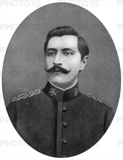 Colonel Albino Jara, Paraguayan soldier and politician, 1911. Artist: Unknown