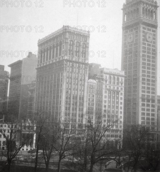 Madison Square, New York City, USA, 20th century. Artist: J Dearden Holmes