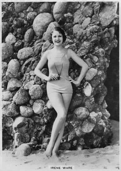 Irene Ware, American film actress, c1938. Artist: Unknown