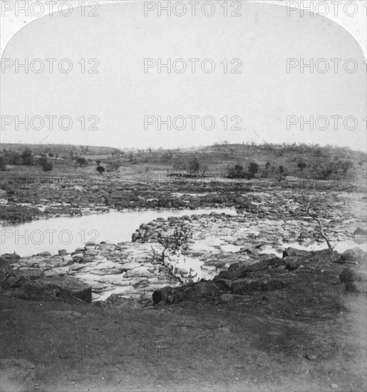 Tugela River, Natal, South Africa, Boer War, 1901. Artist: Underwood & Underwood