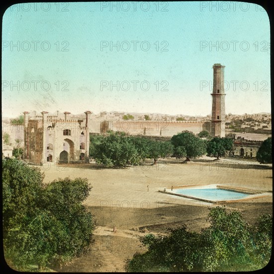 In the Fort, Lahore, India, late 19th or early 20th century. Artist: Unknown