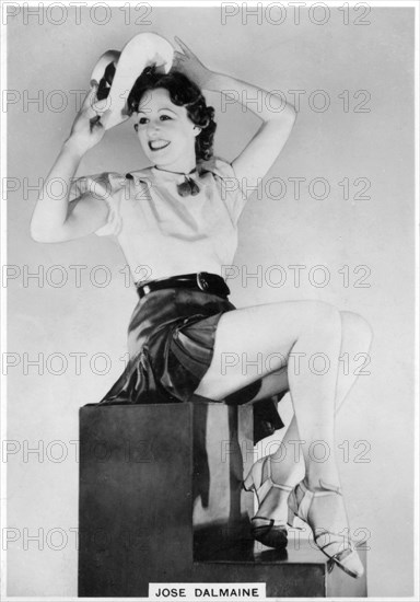 Jose Dalmaine, British actress, 1938. Artist: Unknown